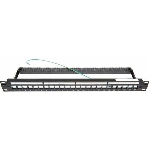 Патч-панель CommScope Patch Panel, 24 Port 1U (for SL only), unloaded, black