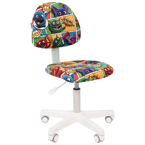 фото Компьютерное кресло chairman kids 104 детское, обивка: текстиль, цвет: монстры