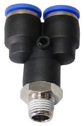 фото Partner Фитинг У-образный для пластиковых трубок 8мм с наружной резьбой 1/8" Partner SPX08-01