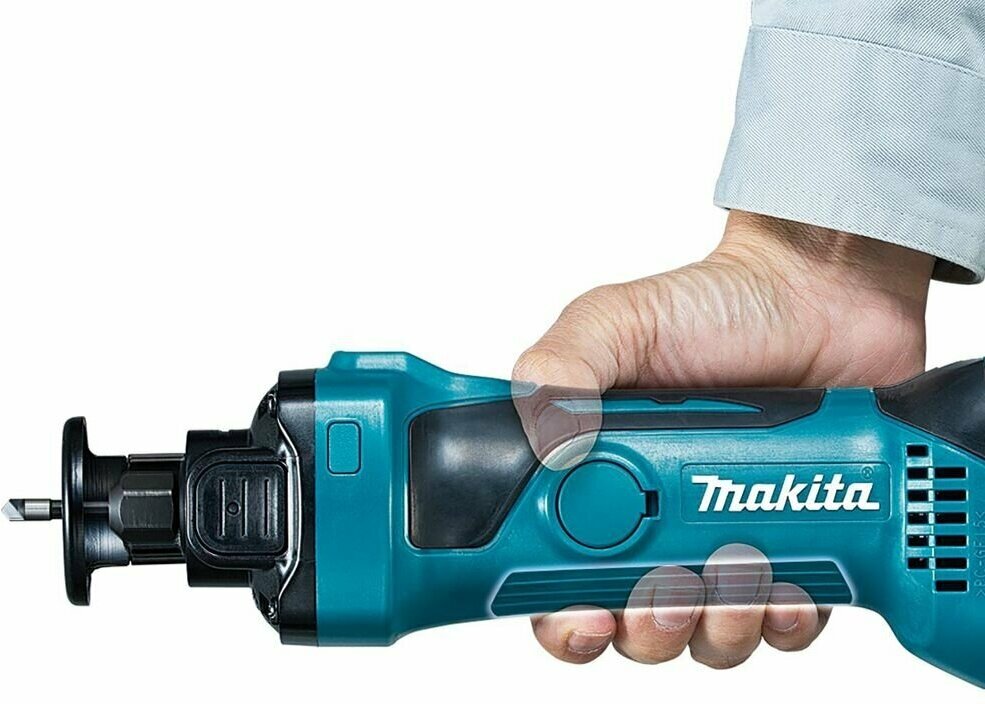 Фрезер MAKITA DCO180Z 18В LI-ION 30000об/м цанга-3.18/6.35мм 1.4кг кор БЕЗ АКК.и ЗУ - фото №10