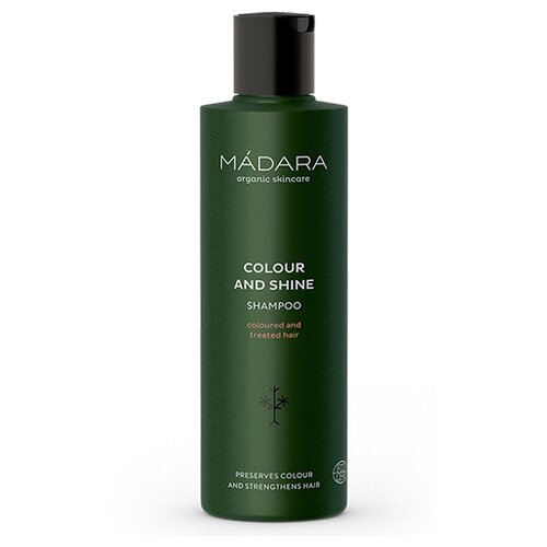Madara шампунь Colour and Shine для окрашенных и химически обработанных волос, 250 мл