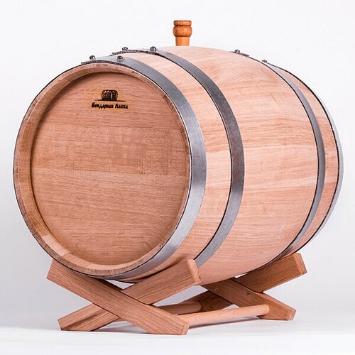 Бочка из колотого скального дуба 