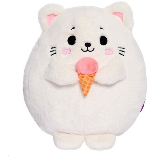 Мягкая игрушка Котик с мороженым, 35 см MT-MRT-C01202306-35S