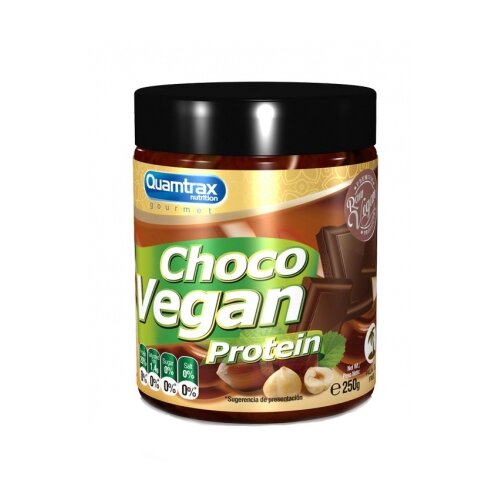 паста шоколадная nutella 180 г Quamtrax Nutrition Choco Vegan Protein 250 г