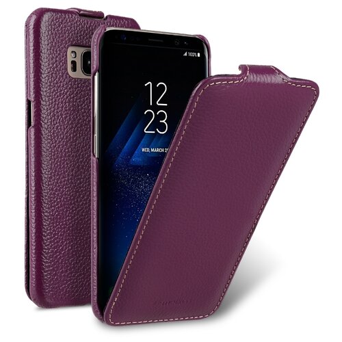 фото Кожаный чехол флип melkco для samsung galaxy s8 - jacka type -