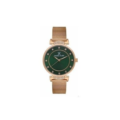 Наручные часы Daniel Klein Часы наручные Daniel Klein DK13437-5 Гарантия 1 год, золотой, зеленый