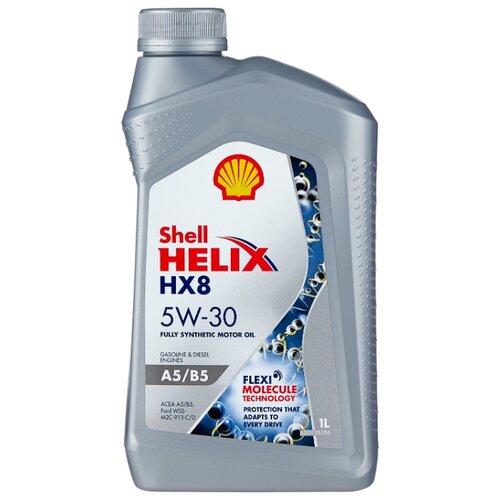 фото Моторное масло shell helix hx8 a5/b5 5w-30 1 л