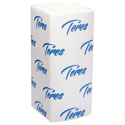 Купить Полотенца бумажные Терес Комфорт Эко белые двухслойные Т-0221, 20 уп. по 200 лист., белый, первичная целлюлоза