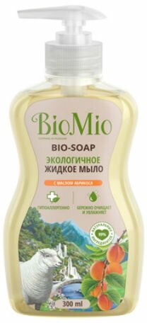 БиоМио (BioMio) Bio-Soap Жидкое мыло с маслом абрикоса 300 мл 1 шт