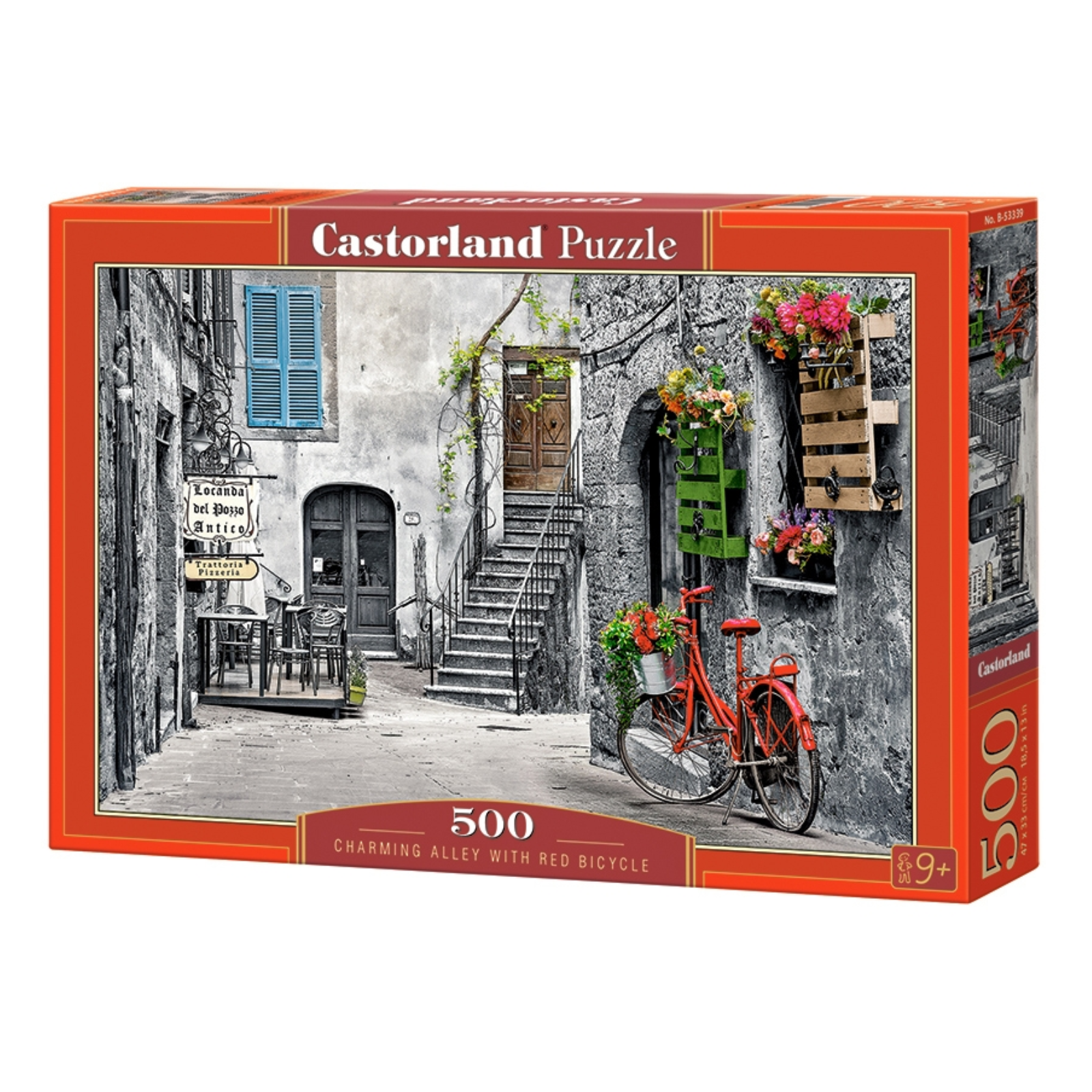 Puzzle-500. Красный велосипед (B-53339) Castorland - фото №5