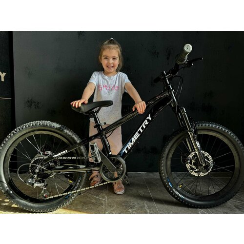 Велосипед Time Try ТT2707s 20 Алюминиевая рама 10 Взрослый Подростковый Унисекс черный 20500₽