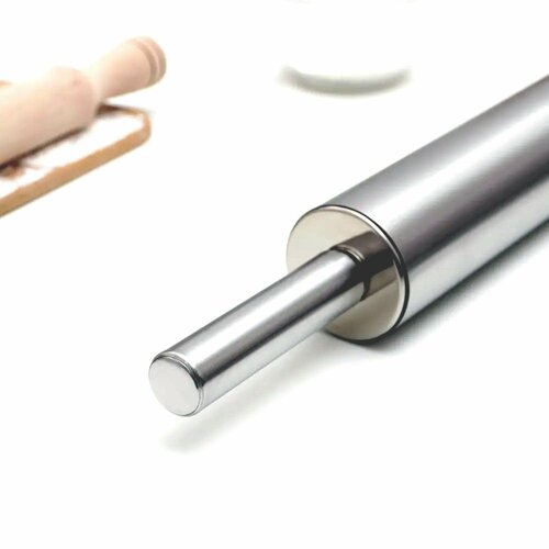 Скалка из нержавеющей стали 44см 1138₽