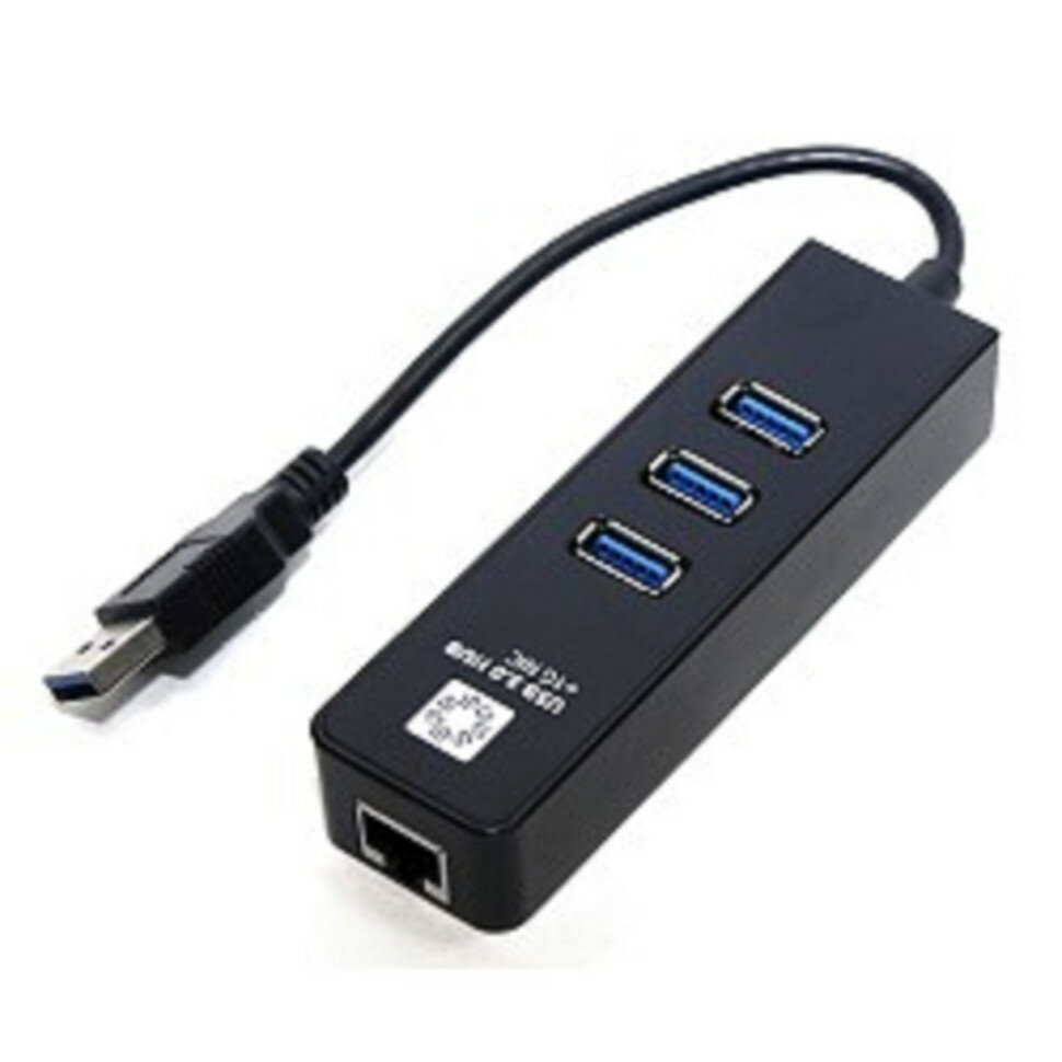 USB-концентратор 5bites UA3-45-04BK, разъемов: 4, 10 см, черный - фото №5