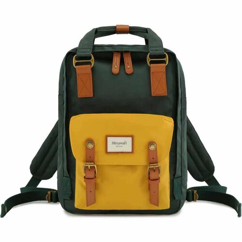 Рюкзак Himawari 188L-56 темно-зеленый с желтым