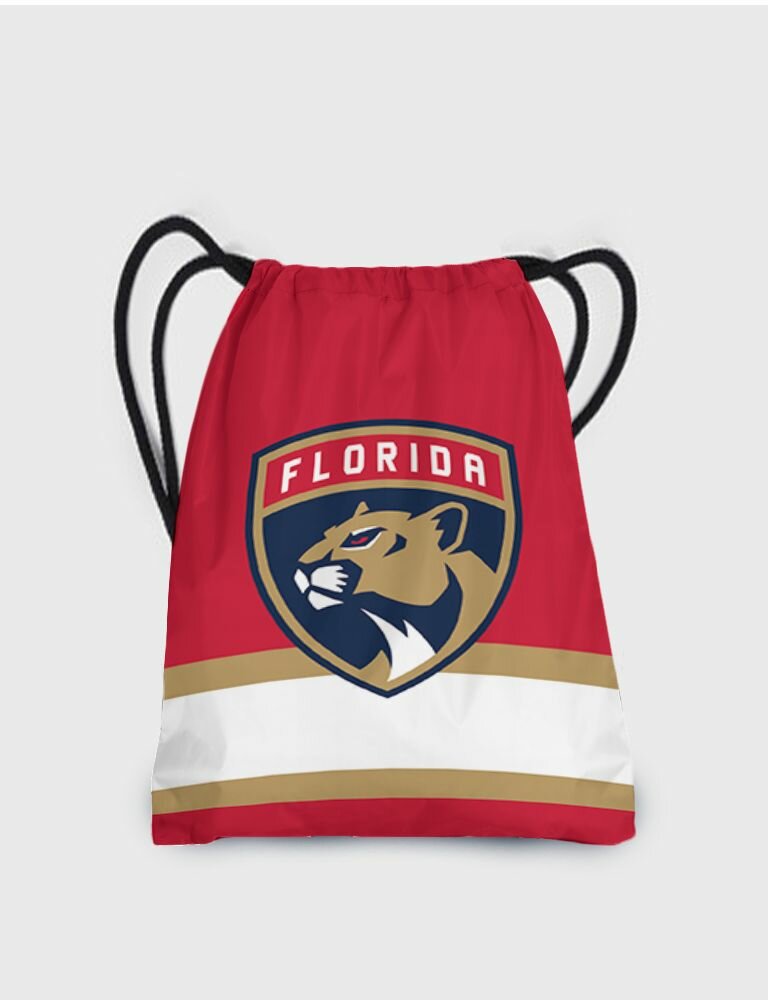 Мешок для сменной обуви хоккейный клуб НХЛ Florida Panthers - Флорида Пантерз