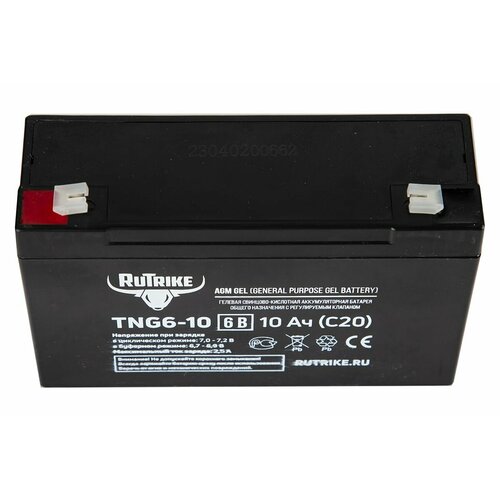 Rutrike Аккумуляторная батарея TNG6-10 6V10AH C20 023984 1154₽