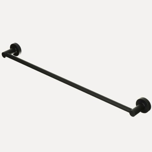 Изображение товара Держатель для полотенец в ванную комнату, металлический, черный, 60 см, модель Y9-050