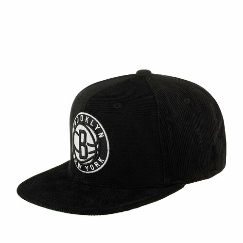 фото Бейсболка mitchell & ness базовая коллекция для мужчин и женщин, размер 0, черный