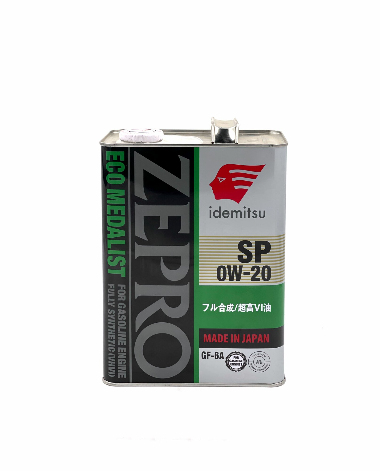 Масло моторное Idemitsu SP 0w-20, синтетическое 4л
