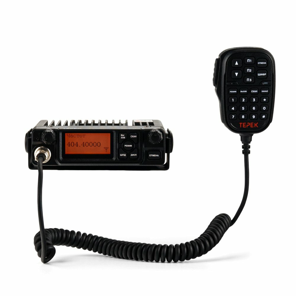 Радиостанция автомобильная Терек РМ-4737 UHF