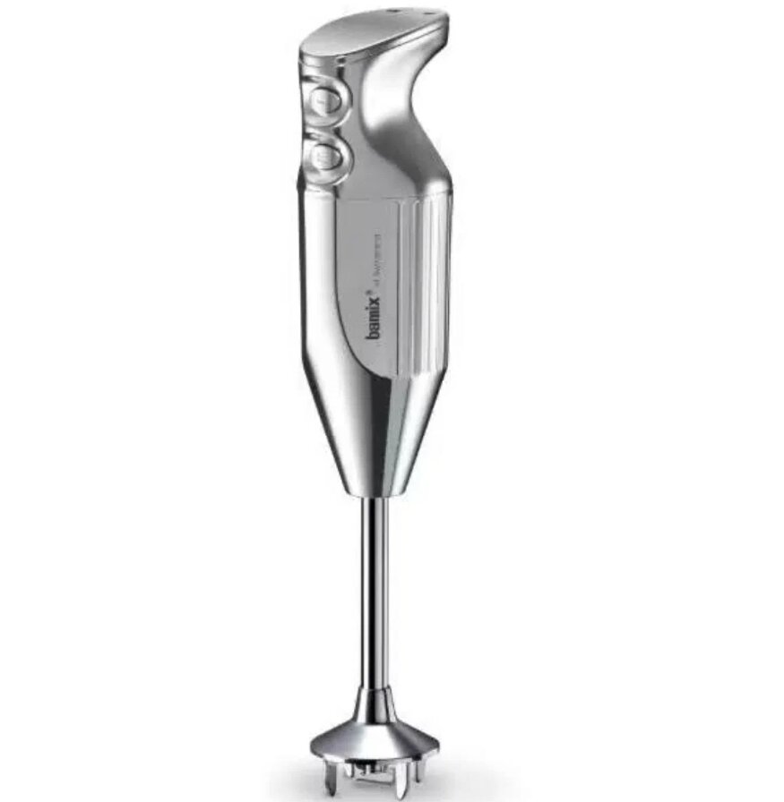 Bamix M200 DELUXE silver coated chrome