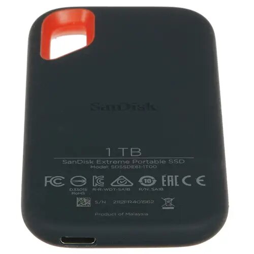 Изображение Внешний SSD SanDisk Extreme Portable SSD V2 1TB