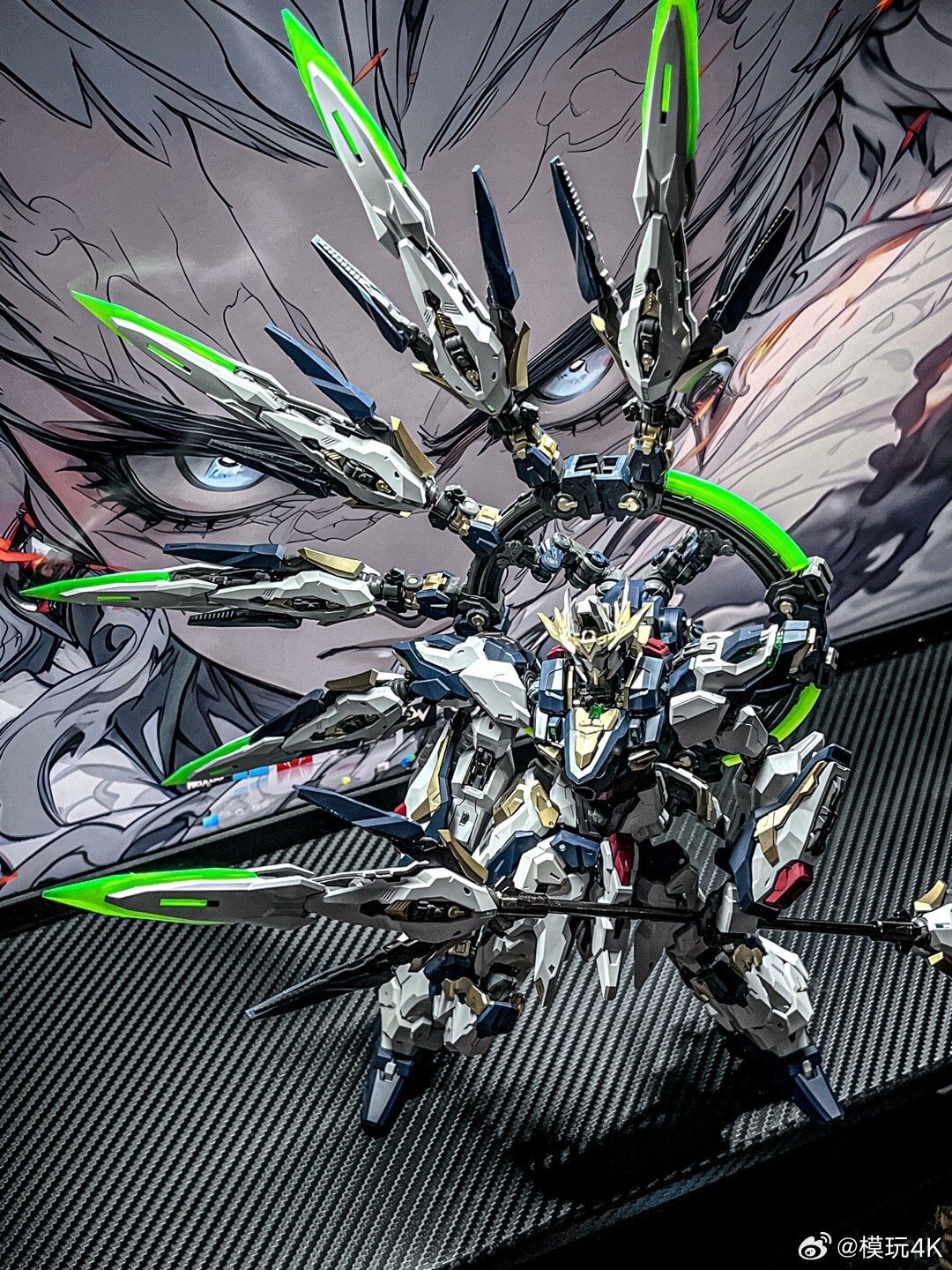 Сборная модель Gundam "Vientiane Fusion Apocalypse", 1:100, металл/пластик, 800 деталей — фото 1