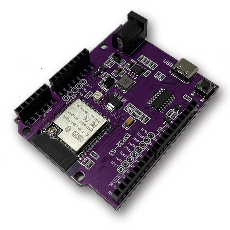 ESP32-S3 для встроенного модуля платы разработки UNO WROOM-1-N8R2 N16R8 совместим с DevKitC-1, N16R8