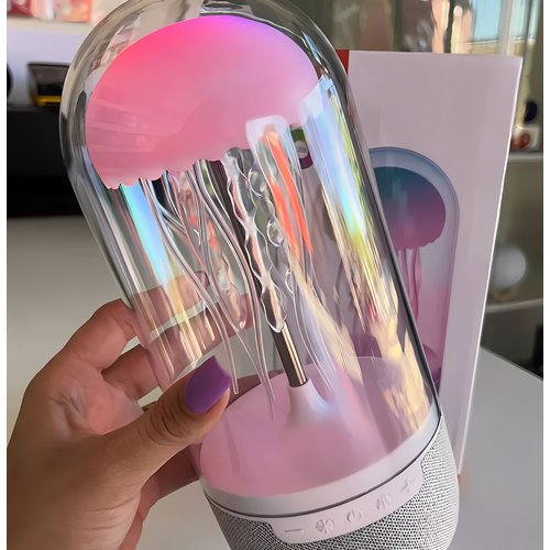 Беспроводная Bluetooth колонка MEDUZA RGB подсветка и вращающиеся щупальцы медузы 2750₽