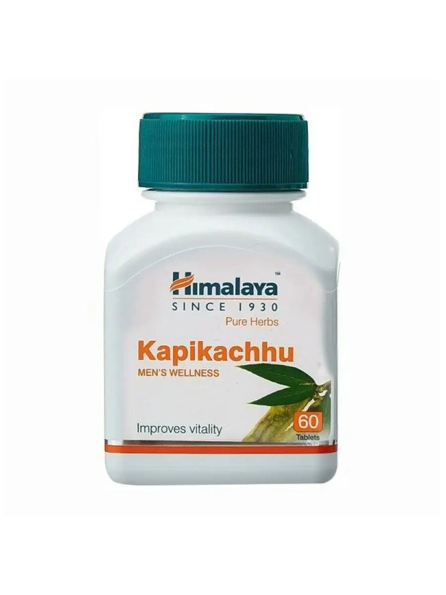 Капсулы Himalaya Herbals "Капикачху", для репродуктивной системы, 60штук — фото 1