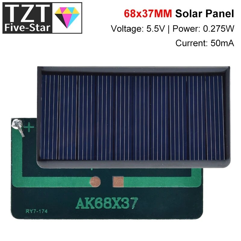 Мини солнечные панели Sunpower 55В 50мА 1PCS