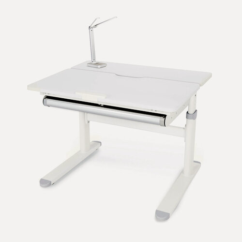 Изображение товара Стол для школьника с лампой Compas Lite WG/G (арт. TH-308 Lite WG/G) ширина столешницы 80 см МДФ