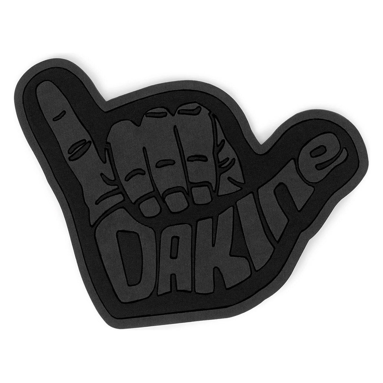 Наклейка на сноуборд Dakine Shaka Stomp Black (uni: one size)