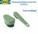 Щетки для уборки IKEA - PEPPRIG (пепприг), из пластика, цвет темн...