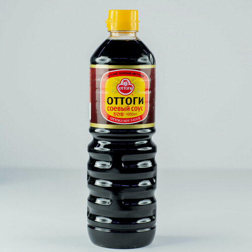 Изображение товара Соевый соус Оттоги для маринования, жарки, заправки салатов 1 л, Южная Корея