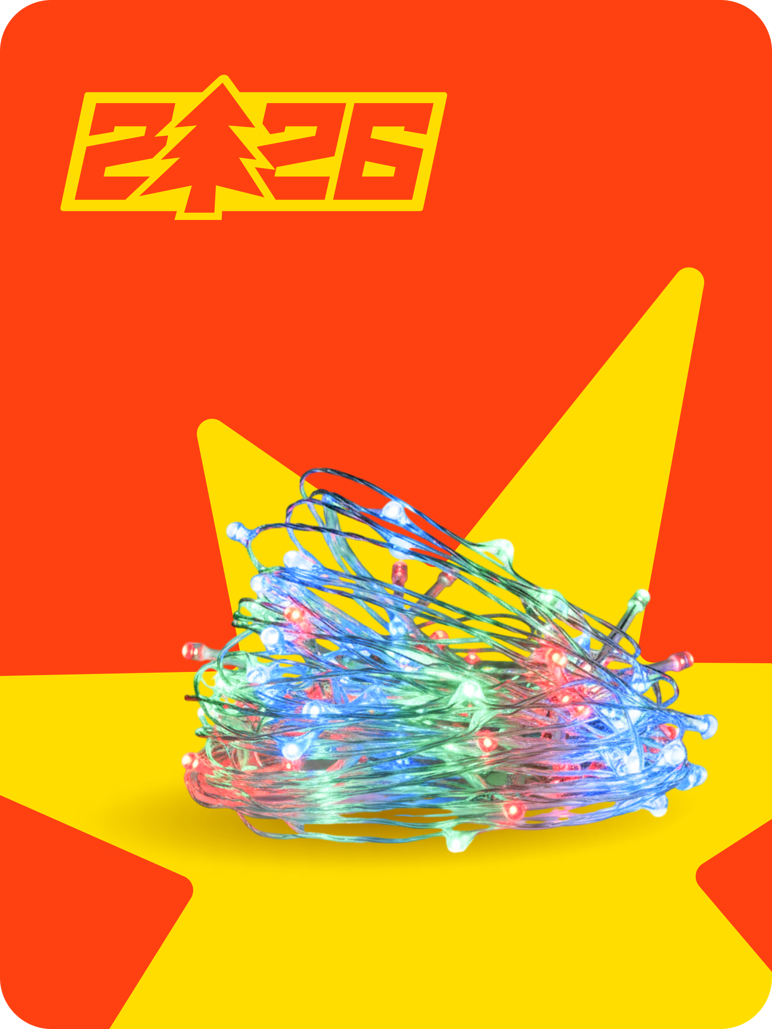 Гирлянда 8 м — классическая LED, разноцветное свечение, для дома, ёлки, окон и уличного оформления