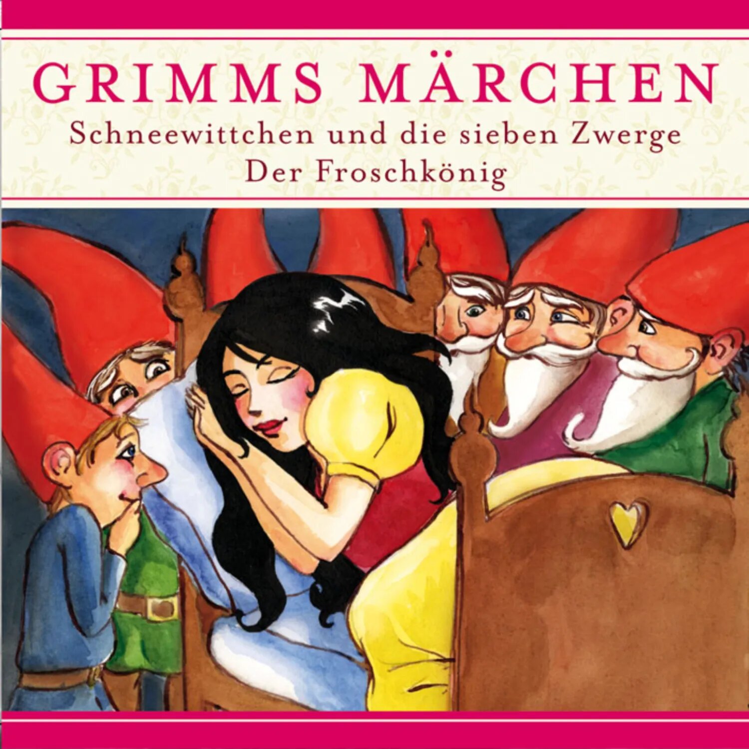 Grimms Märchen, Schneewittchen und die sieben Zwerge/ Der Froschkönig [Аудиокнига]