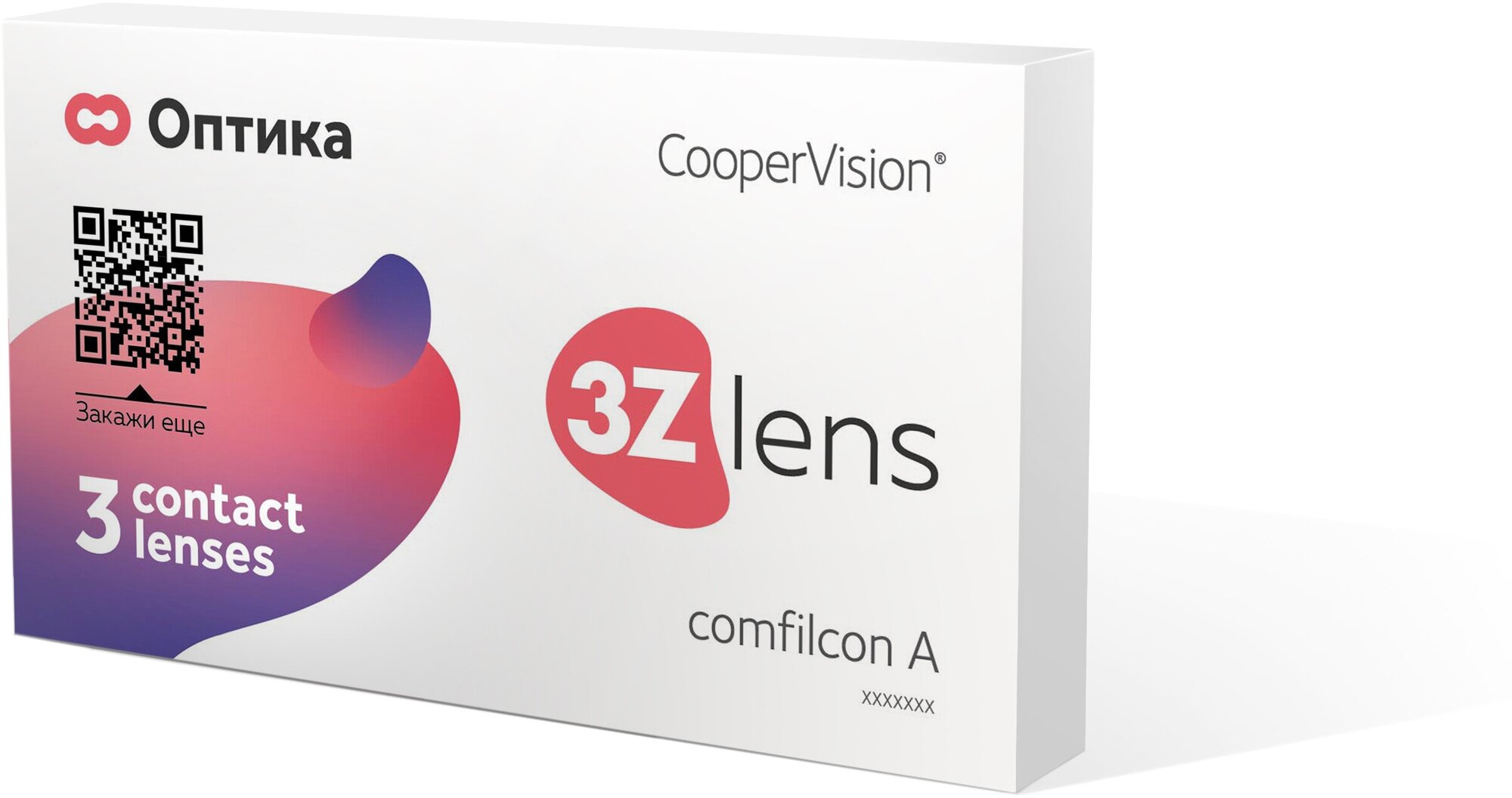 Контактные линзы 3Z lens (3 линзы) CooperVision R 8,6 D -3,75