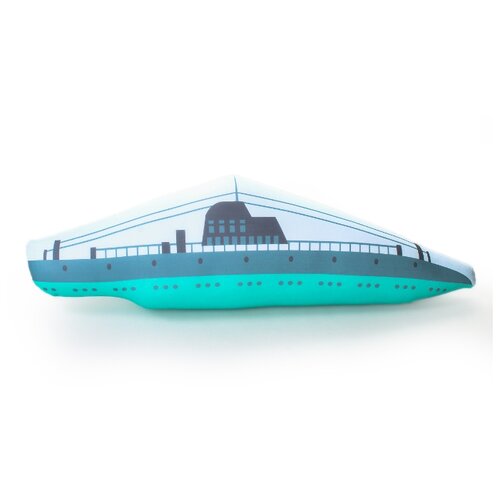 фото Подарки подушка-игрушка "подводная лодка" (56 х 16 х 10 см) мнушки