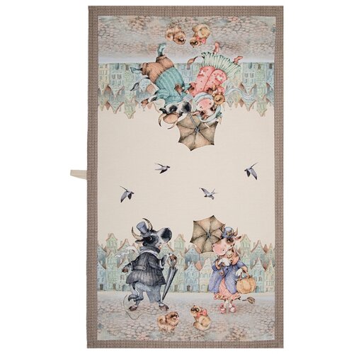 фото Полотенце променад 40х70 см , бежевый, santalino (850-729-6)