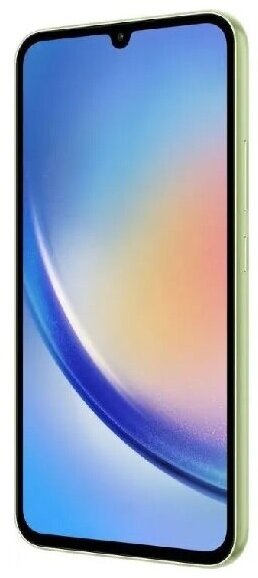 Смартфон Samsung Galaxy A34 5G 6/128 ГБ, Dual nano SIM, лайм — фото 1
