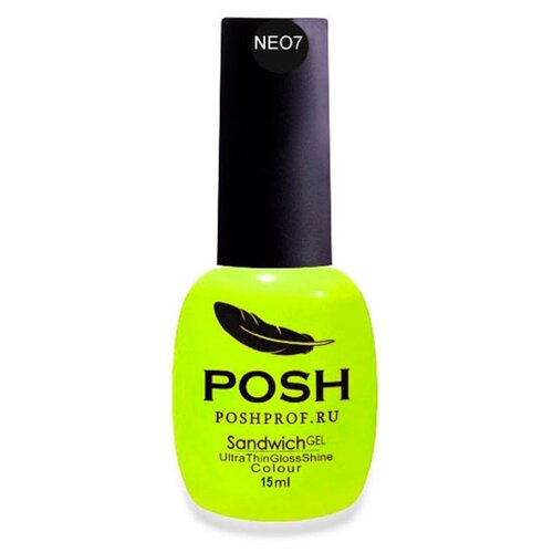 фото Гель-лак POSH Sandwich Gel Neon, 15 мл