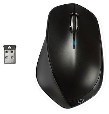 HP x4500 [H2W16AA] Wireless Black Mouse