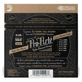 Струны для классической гитары D'ADDARIO EJ46 — фото 1