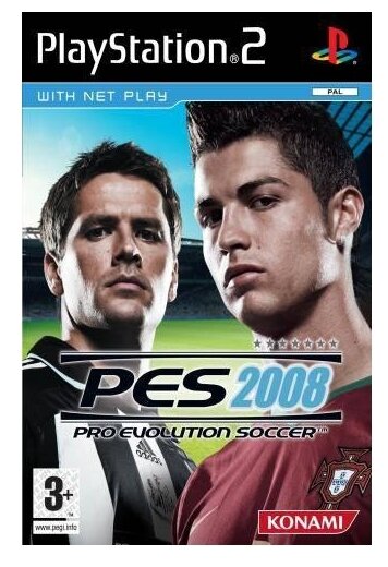 Игра Pro Evolution Soccer 2008 для PlayStation 2