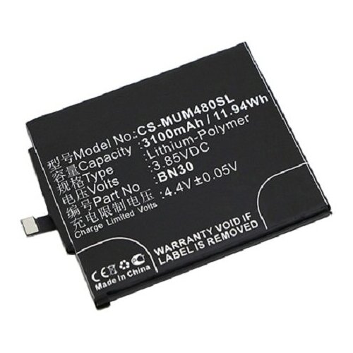 Аккумулятор CS-MUM480SL BN30 для Xiaomi Redmi 4A 3.85V / 3100mAh / 11.94Wh