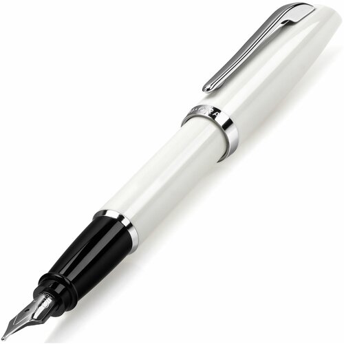 Перьевая ручка AURORA Style Cream Barrel Chrome Plated Trim (AU E12-CWM)