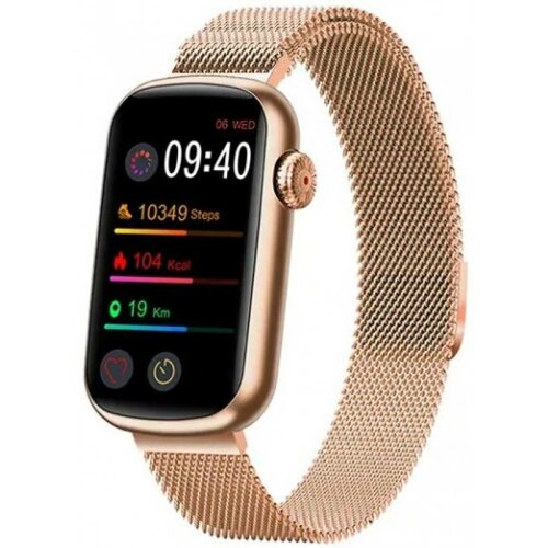 Умные часы CheckME Smart CMSHM08GG с секундомером счетчиком калорий мониторингом сна 1025000₽