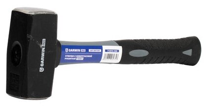 GARWIN INDUSTRIAL GHT-SF01500 Кувалда с фибергласовой рукояткой, 1500 г - фото №1