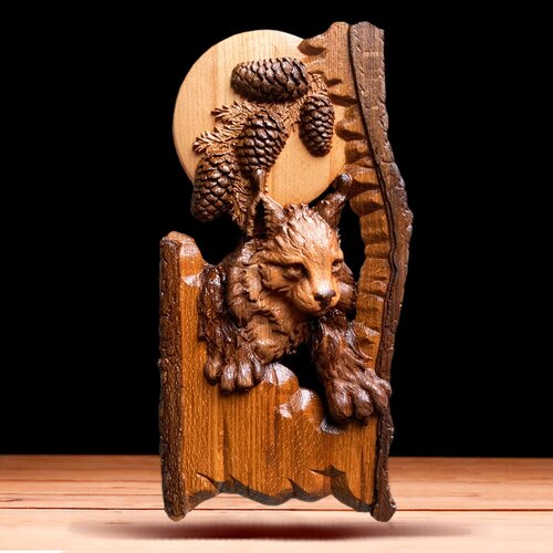 Настенное панно из дерева 